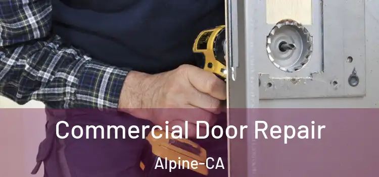 Commercial Door Repair Alpine-CA
