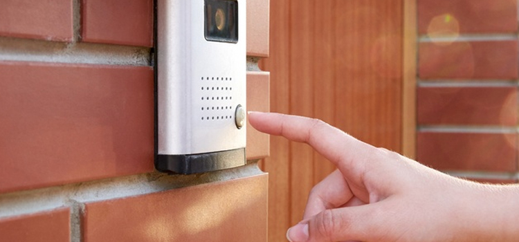 apartment door buzzer installation in Alpine