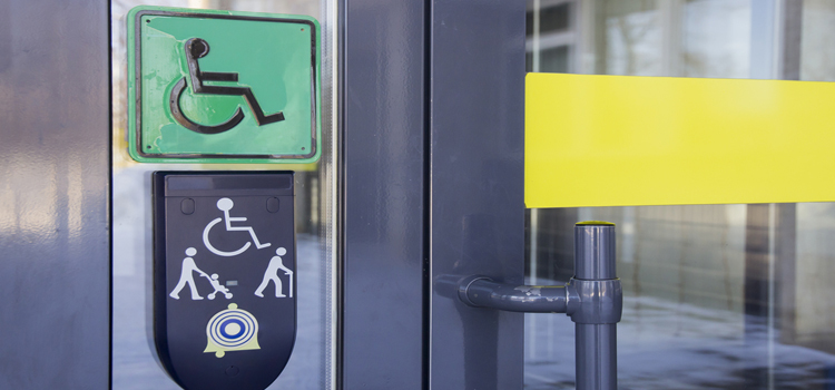 automatic handicap door opener in Alpine
